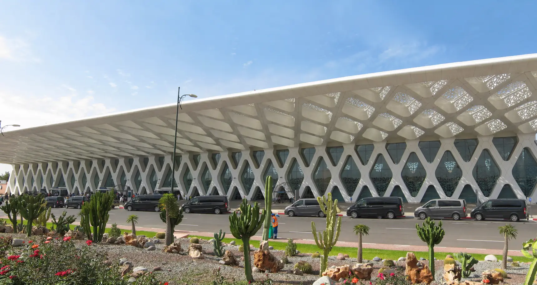 Marrakech airport vehicles