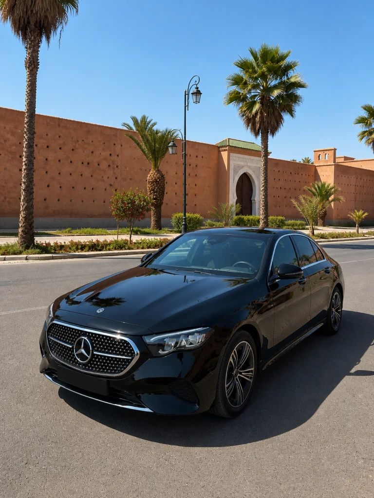 Mercedes E-Class airport transfer Marrakech