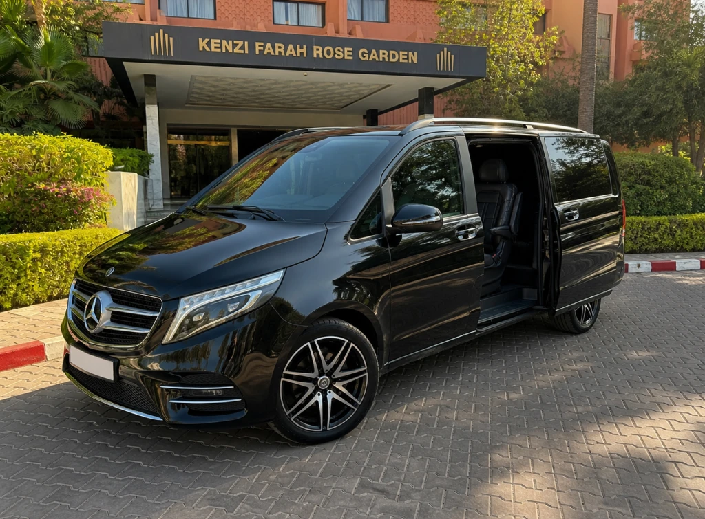 Mercedes Vito airport transfer Marrakech